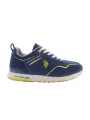 "US Polo BlauGelb Sneaker – Stilvoller Herrenschuh"