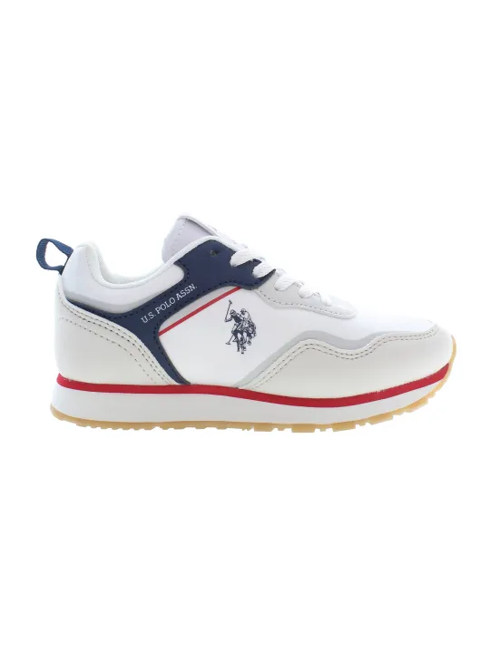 "U.S. POLO BEST PRICE Startseite im Sale | US POLO BEST PRICE WEISSER KINDER SPORTSCHUH online kaufen"|Planet-Deluxe
