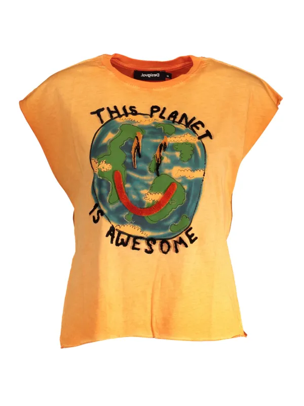 "Desigual Startseite im Sale | KURZARM-T-SHIRT FÜR FRAUEN DESIGUAL ORANGE online kaufen"|Planet-Deluxe "Desigual Startseite im Sale | KURZARM-T-SHIRT FÜR FRAUEN DESIGUAL ORANGE online kaufen"|Planet-Deluxe