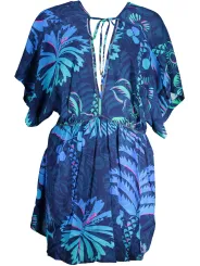 "Desigual Startseite im Sale | BLAUES KURZES KLEID FÜR DAMEN VON DESIGUAL online kaufen"|Planet-Deluxe