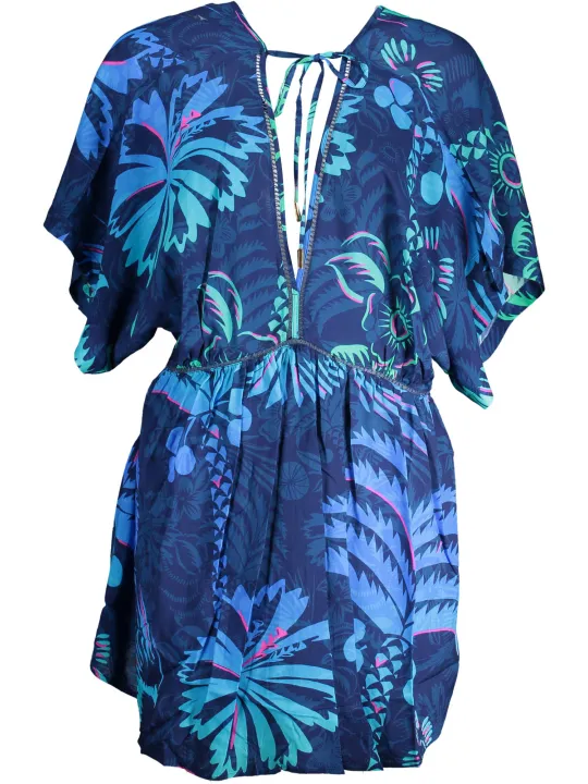 "Desigual Startseite im Sale | BLAUES KURZES KLEID FÜR DAMEN VON DESIGUAL online kaufen"|Planet-Deluxe