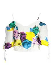 "Desigual Kleider im Sale | Sommerflair Desigual Kleid mit floralem Print und verstellbaren Trägern online kaufen"|Planet-Deluxe