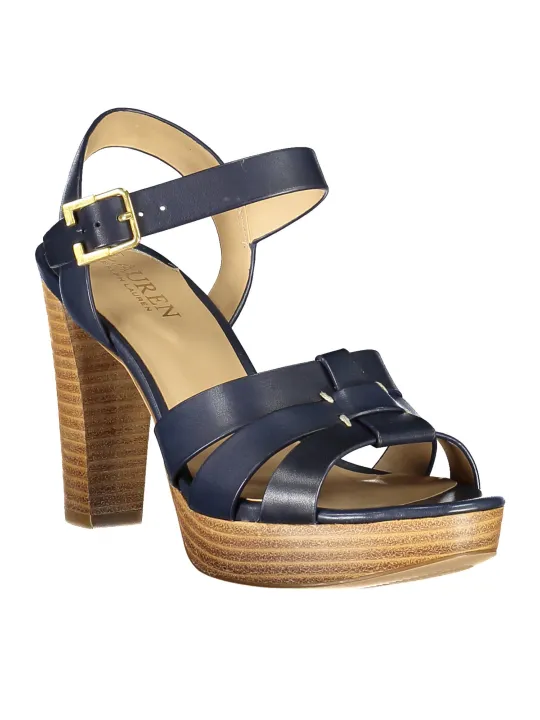 "RALPH LAUREN Sandalen im Sale | RALPH LAUREN 802904282002-SOFFIA_BLU_NAVY online kaufen"|Planet-Deluxe
