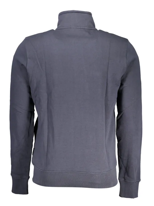"Napapijri Startseite im Sale | NAPAPIJRI HERREN-SWEATSHIRT MIT BLAUEM REISSVERSCHLUSS online kaufen"|Planet-Deluxe