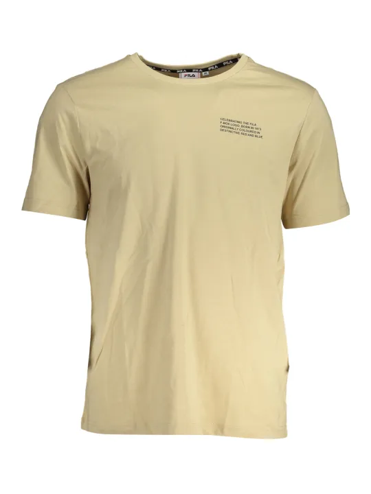 "Fila Startseite im Sale | FILA BEIGE MAN KURZARM T-SHIRT online kaufen"|Planet-Deluxe