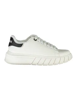 Gaelle Paris Urban Sneaker - Weiß/Schwarz, Trendiger Look