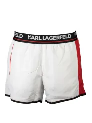 "Karl Lagerfeld Beachwear Startseite im Sale | KARL LAGERFELD BEACHWEAR BADEANZUGTEIL UNTER WEISSEM MANN online kaufen"|Planet-Deluxe