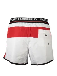 "Karl Lagerfeld Beachwear Startseite im Sale | KARL LAGERFELD BEACHWEAR BADEANZUGTEIL UNTER WEISSEM MANN online kaufen"|Planet-Deluxe