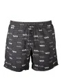 "Karl Lagerfeld Beachwear Badehosen im Sale | Karl Lagerfeld Schwarze Luxus-Badeshorts online kaufen"|Planet-Deluxe