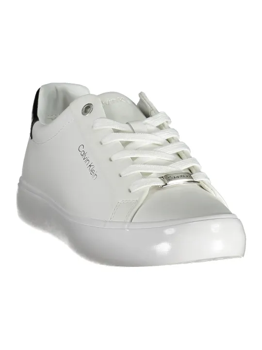 "Calvin Klein Sneakers im Sale | Calvin Klein Weißer Sneaker Minimal Chic online kaufen"|Planet-Deluxe