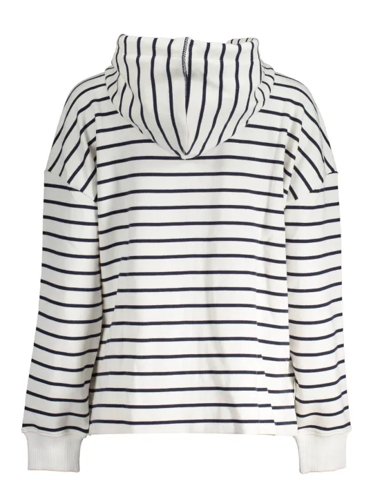 "North Sails Startseite im Sale | NORTH SAILS WEISSES SWEATSHIRT MIT REISSVERSCHLUSS FÜR FRAUEN online kaufen"|Planet-Deluxe