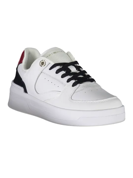 Nachhaltiger Tommy Hilfiger Sneaker mit Logo & Kontrastdetails