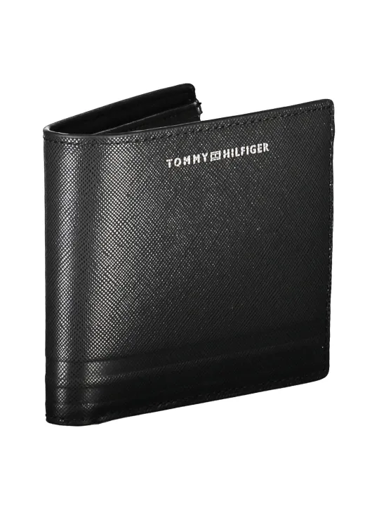 "Tommy Hilfiger Brieftaschen im Sale | Tommy Hilfiger AM0AM10982_NERO_BDS online kaufen"|Planet-Deluxe