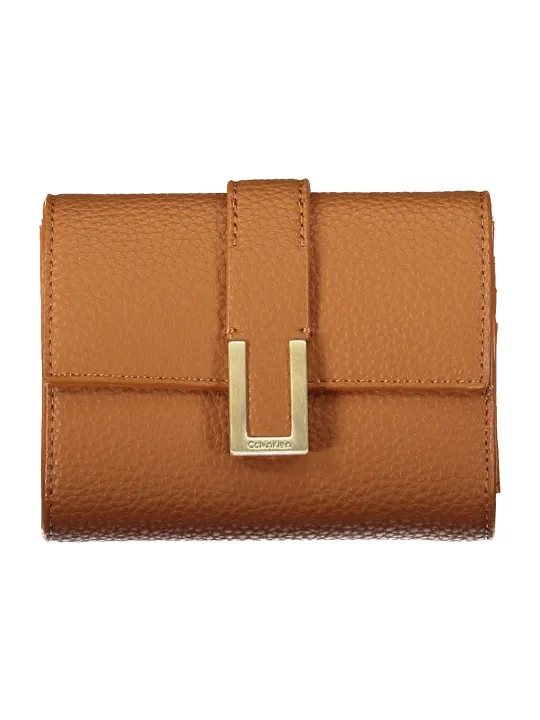 "Calvin Klein Geldbörsen im Sale | Calvin Klein Elegance Wallet Braun Leder online kaufen"|Planet-Deluxe