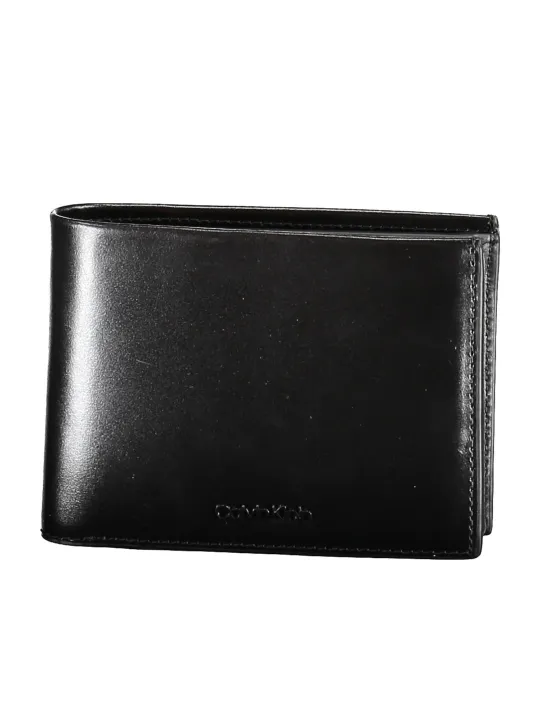 "Calvin Klein Brieftaschen im Sale | Calvin Klein Herren RFID Leder Brieftasche Schwarz online kaufen"|Planet-Deluxe
