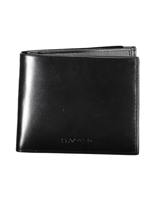"Calvin Klein Brieftaschen im Sale | Calvin Klein Leder RFID Brieftasche - Dunkelgrau online kaufen"|Planet-Deluxe