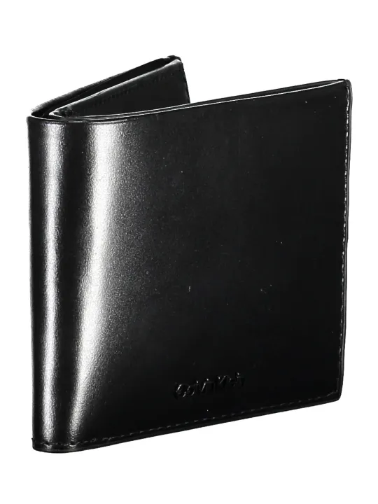 "Calvin Klein Brieftaschen im Sale | Calvin Klein Leder RFID Brieftasche - Dunkelgrau online kaufen"|Planet-Deluxe
