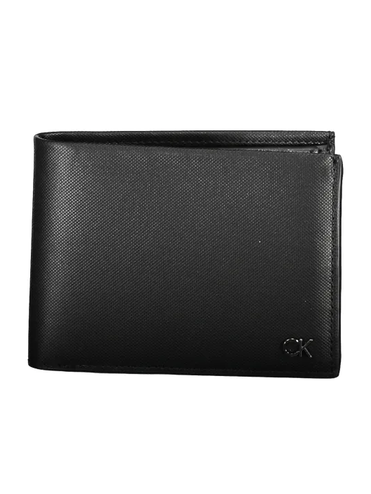 "Calvin Klein Brieftaschen im Sale | Calvin Klein Herren RFID Leder Bifold Wallet Schwarz online kaufen"|Planet-Deluxe