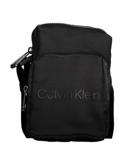 Calvin Klein Messenger Bag Schwarz aus recyceltem Polyester