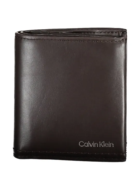 "Calvin Klein Brieftaschen im Sale | Calvin Klein Herrenlederbörse Braun RFID Schutz online kaufen"|Planet-Deluxe