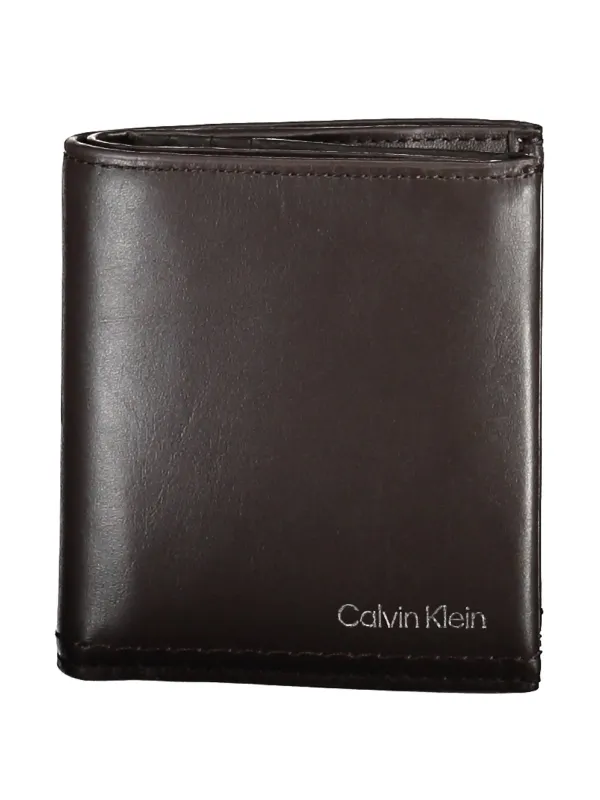 "Calvin Klein Brieftaschen im Sale | Calvin Klein Herrenlederbörse Braun RFID Schutz online kaufen"|Planet-Deluxe