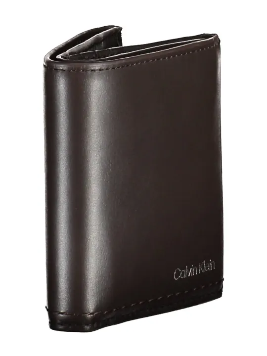 "Calvin Klein Brieftaschen im Sale | Calvin Klein Herrenlederbörse Braun RFID Schutz online kaufen"|Planet-Deluxe