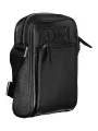 "LA MARTINA Messenger Bags im Sale | La Martina Elegance Black Leather Messenger Bag online kaufen"|Planet-Deluxe