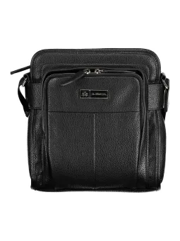 LA MARTINA Elegante Messenger Bag Schwarz 