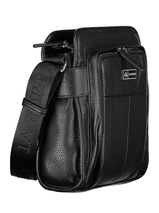 "LA MARTINA Messenger Bags im Sale | La Martina Nero Messenger Bag online kaufen"|Planet-Deluxe