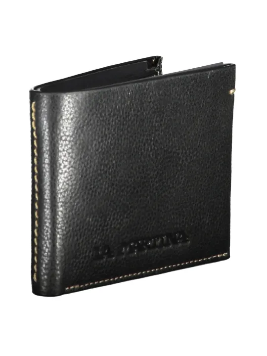"LA MARTINA Brieftaschen im Sale | La Martina Elegante Schwarze Lederbrieftasche online kaufen"|Planet-Deluxe