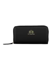 Elegante LA MARTINA Geldbörse in Schwarz - LMPD01156T
