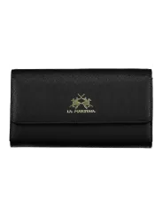 Elegante LA MARTINA Geldbörse in Schwarz - LMPD01157T