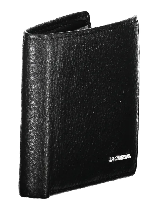 "LA MARTINA Brieftaschen im Sale | Italienische Eleganz: LA MARTINA schwarze Lederbrieftasche online kaufen"|Planet-Deluxe