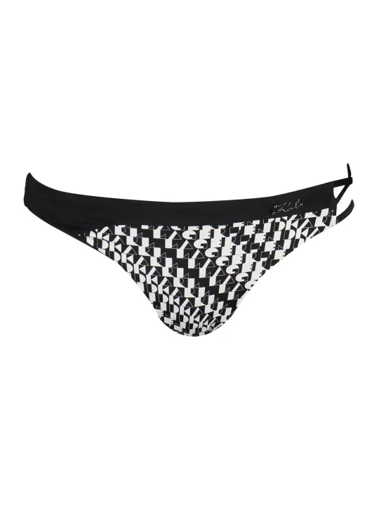 "Karl Lagerfeld Beachwear Badeanzüge & Bikinis im Sale | Karl Lagerfeld Beachwear KL20WBT28_NERO_BLACK online kaufen"|Planet-Deluxe