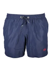 "LA MARTINA Badehosen im Sale | LA MARTINA Herren Badehose Blau mit Logo online kaufen"|Planet-Deluxe