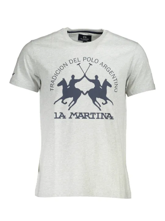 "LA MARTINA Startseite im Sale | LA MARTINA T-SHIRT KURZARM HERREN GRAU online kaufen"|Planet-Deluxe