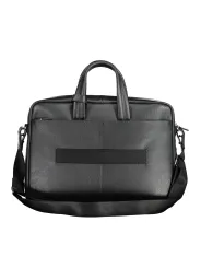"PIQUADRO Einzelstücke & Seltenheiten im Sale | PIQUADRO Exklusive Schwarze Leder-Laptoptasche online kaufen"|Planet-Deluxe