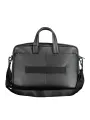 "PIQUADRO Einzelstücke & Seltenheiten im Sale | PIQUADRO Exklusive Schwarze Leder-Laptoptasche online kaufen"|Planet-Deluxe