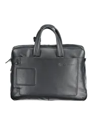 "PIQUADRO Einzelstücke & Seltenheiten im Sale | PIQUADRO Elegante Leder-Aktentasche mit Laptopfach online kaufen"|Planet-Deluxe