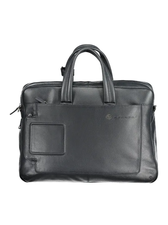 "PIQUADRO Einzelstücke & Seltenheiten im Sale | PIQUADRO Elegante Leder-Aktentasche mit Laptopfach online kaufen"|Planet-Deluxe