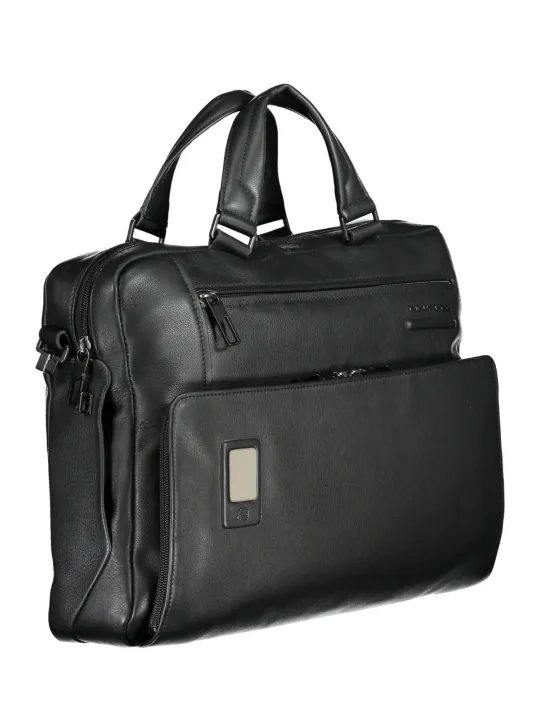 "PIQUADRO Einzelstücke & Seltenheiten im Sale | PIQUADRO Elegante Aktentasche Schwarz online kaufen"|Planet-Deluxe