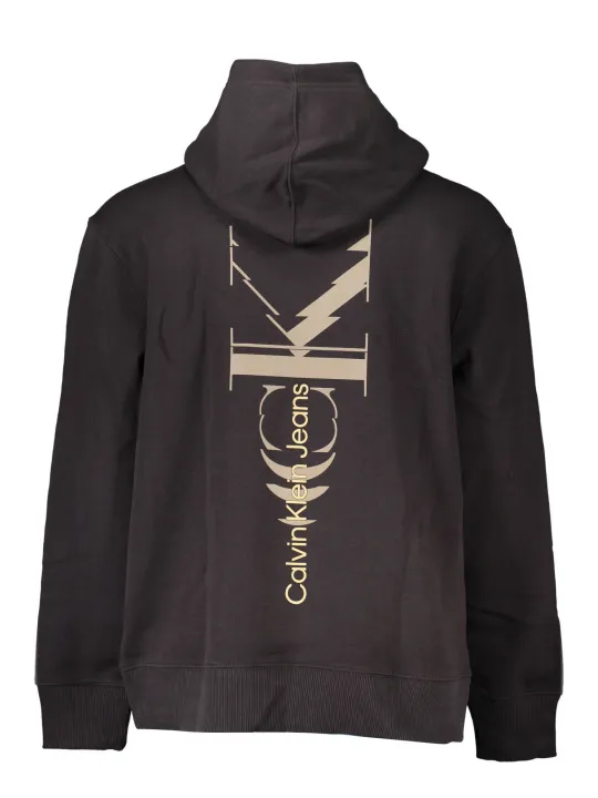 "Calvin Klein Sweatshirts im Sale | CALVIN KLEIN SWEATSHIRT OHNE REISSVERSCHLUSS SCHWARZER MANN online kaufen"|Planet-Deluxe