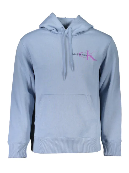 "Calvin Klein Sweatshirts im Sale | Calvin Klein SkyBlue Komfort Hoodie online kaufen"|Planet-Deluxe