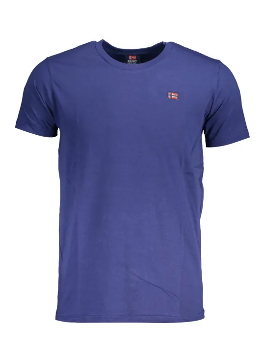 "NORWAY 1963 Startseite im Sale | NORWEGEN 1963 BLAUES KURZÄRMELIGES HERREN-T-SHIRT online kaufen"|Planet-Deluxe