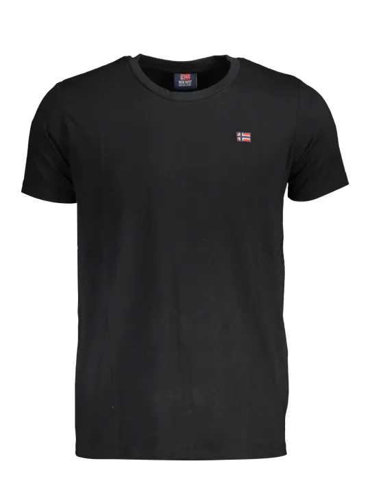 "NORWAY 1963 Startseite im Sale | NORWEGEN 1963 SCHWARZES KURZÄRMELIGES HERREN-T-SHIRT online kaufen"|Planet-Deluxe
