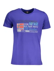 "NORWAY 1963 T-Shirts im Sale | Norway Adventure Kurzarmshirt Blau online kaufen"|Planet-Deluxe