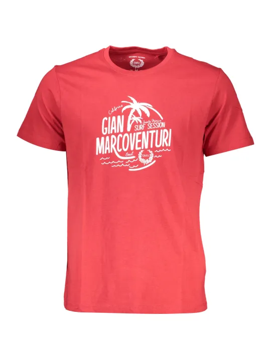 "GIAN MARCO VENTURI Startseite im Sale | GIAN MARCO VENTURI HERREN-KURZARM-T-SHIRT ROT online kaufen"|Planet-Deluxe