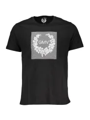 "GIAN MARCO VENTURI T-Shirts im Sale | GIAN MARCO VENTURI SCHWARZES MANN-KURZARM-T-SHIRT online kaufen"|Planet-Deluxe