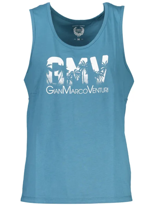 "GIAN MARCO VENTURI Startseite im Sale | GIAN MARCO VENTURI MAN BLAUES TANKTOP online kaufen"|Planet-Deluxe
