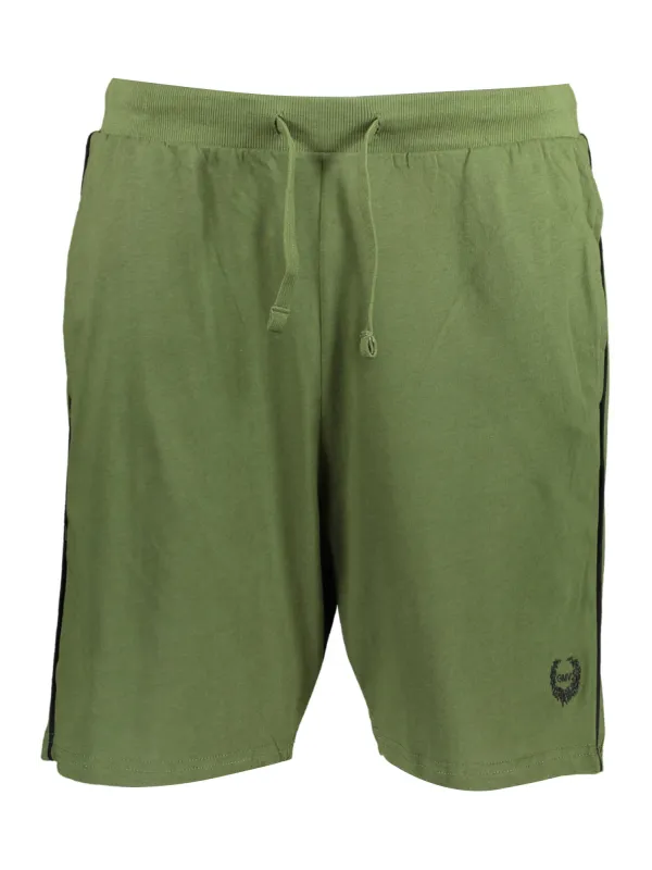 "GIAN MARCO VENTURI Grüne Komfort-Shorts - Stilvoll & Bequem"